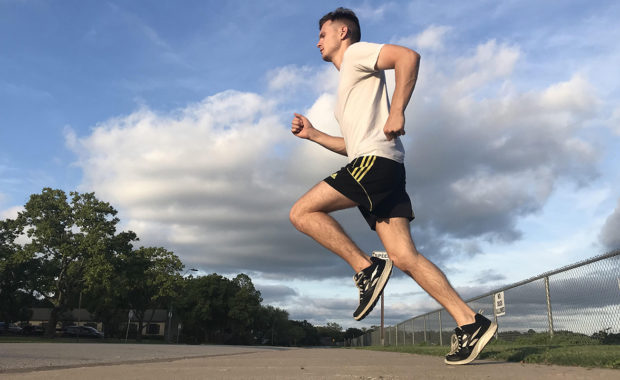 Michael running