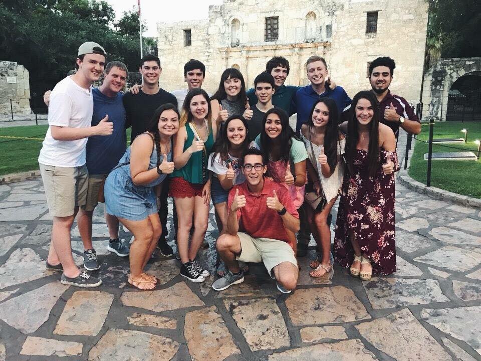 Zachry Leadership students group 
