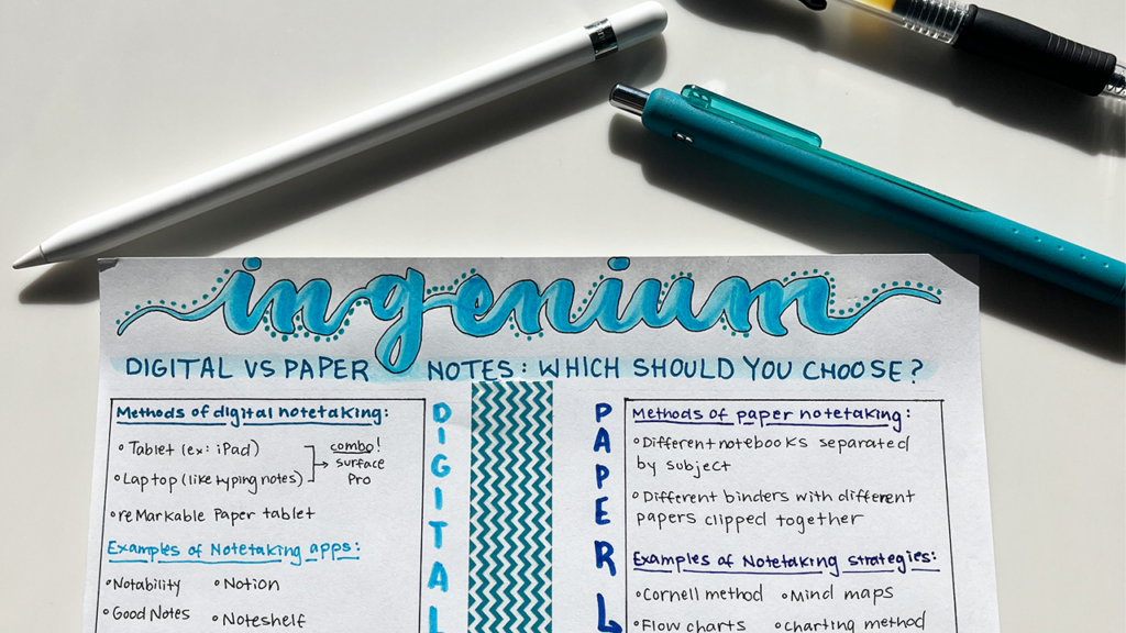 Digital vs. Paper Notes Which One Should You Choose?